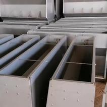 不锈钢双面猪料槽育肥猪料槽保育食槽1.5米双面10孔料槽