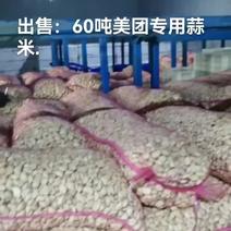出售：60吨美团专用蒜米.批发价3块多，拉回家卖6块钱.