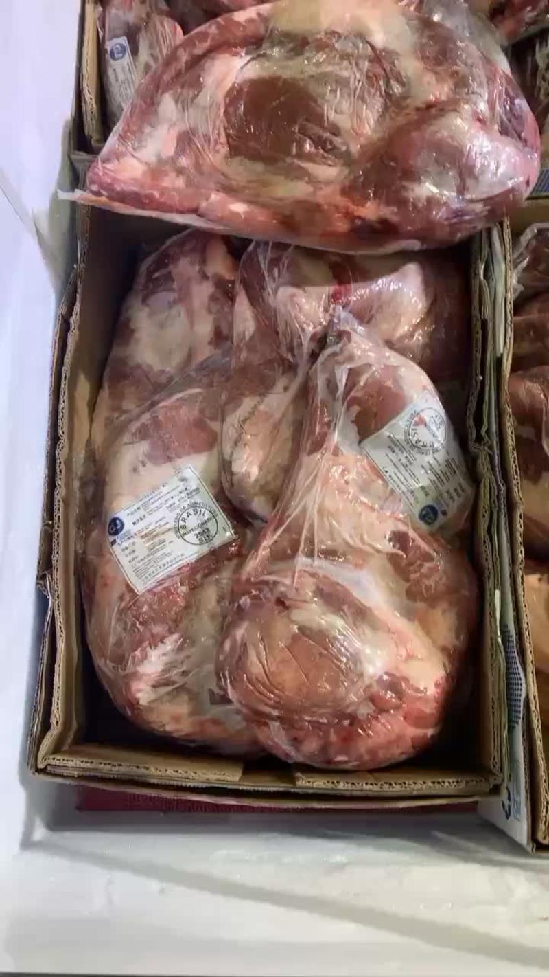 巴西2543厂牛胸肉取自牛身上胸肉口感上佳